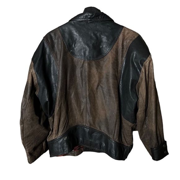 VTG Winlit Leather Jacket Large - Picture 3 of 6